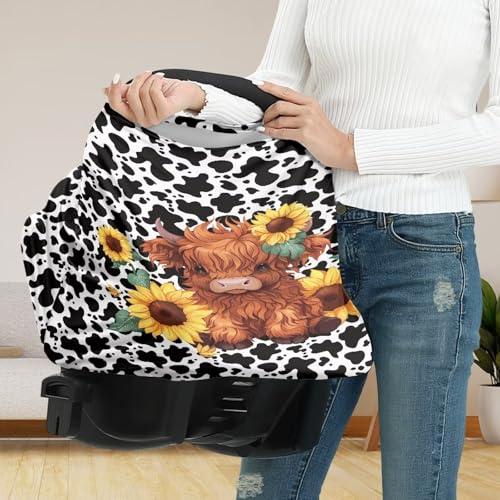 Écharpe d'allaitement multi-usage extensible pour intimité bébé - 5