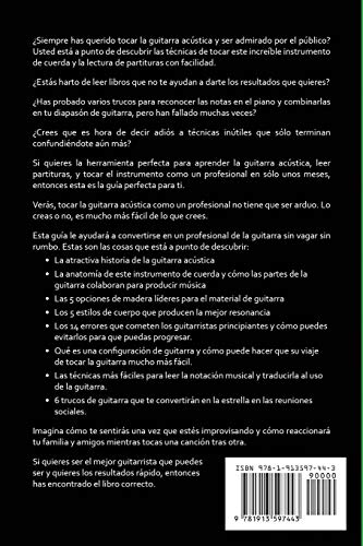 Guitarra acústica: Aprende todos los trucos para leer partituras y tocar acordes de guitarra como un profesional (Spanish Edition) image 4