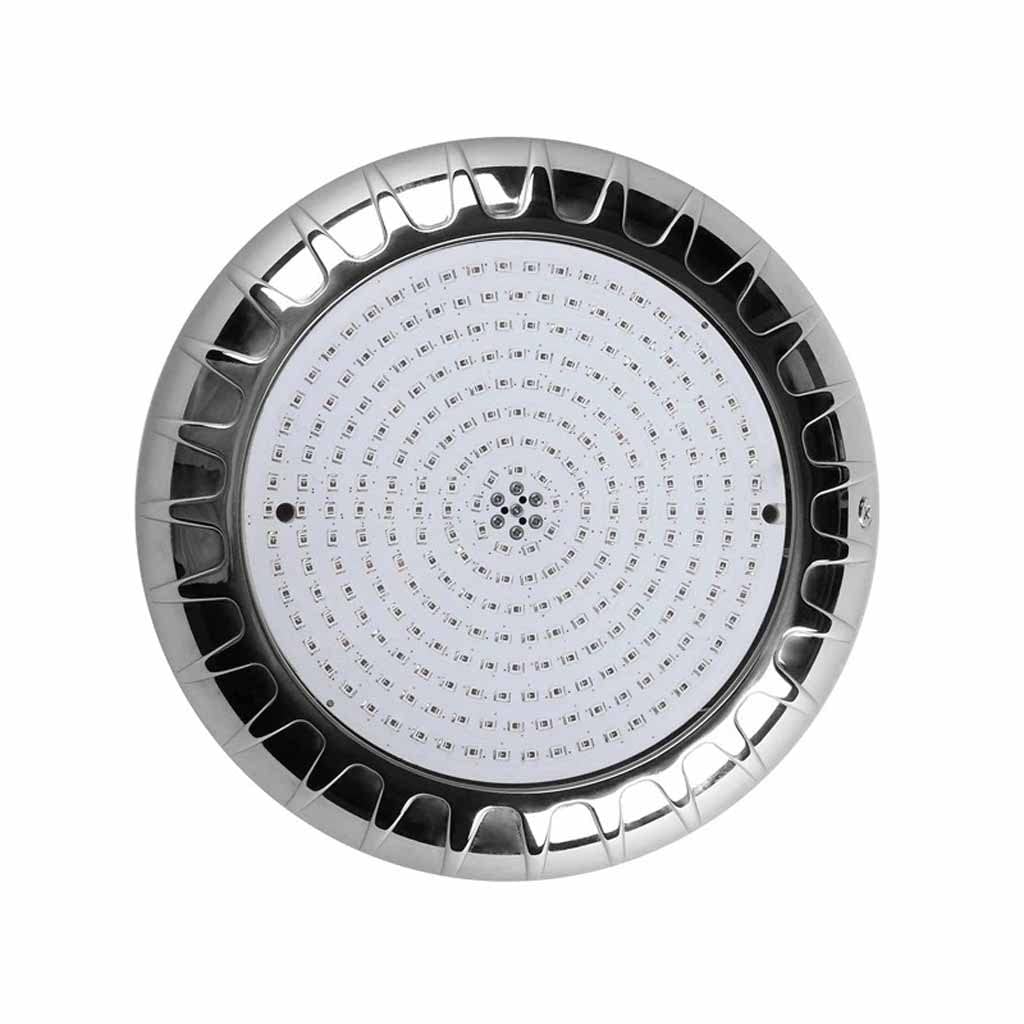 MOBYGKFY Stainless Steel Ip68 Led Swimming Pool Light 40W Waterproof Lamps Underwater Lights AC12V RGB(RGB)