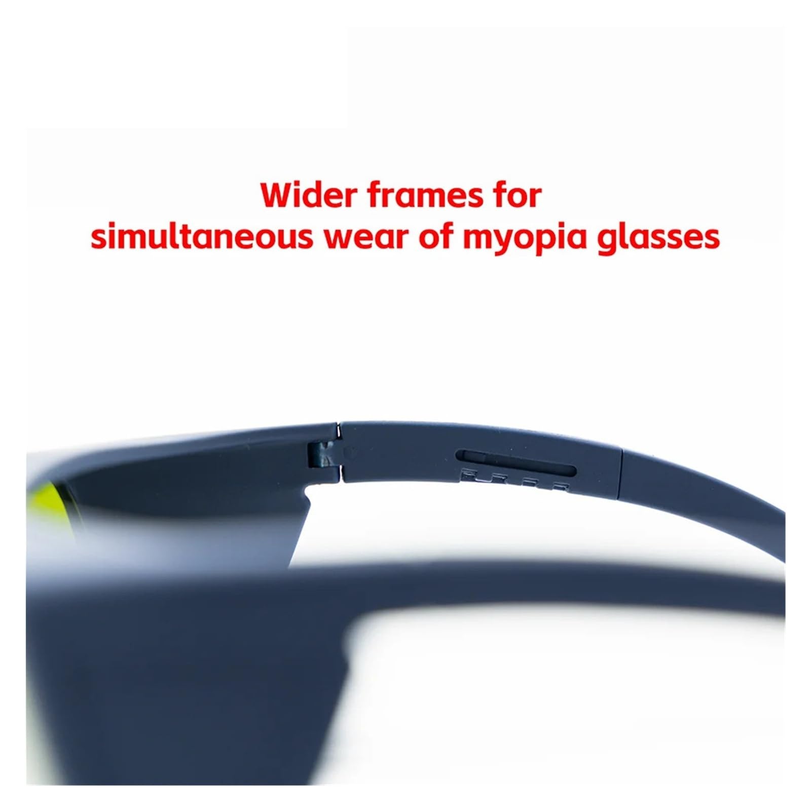 Gafas protectoras de fibra 800-1100 nm OD8+ seguridad for soldadura, corte y limpieza Para obras, talleres, ciclismo, jogging, servicio