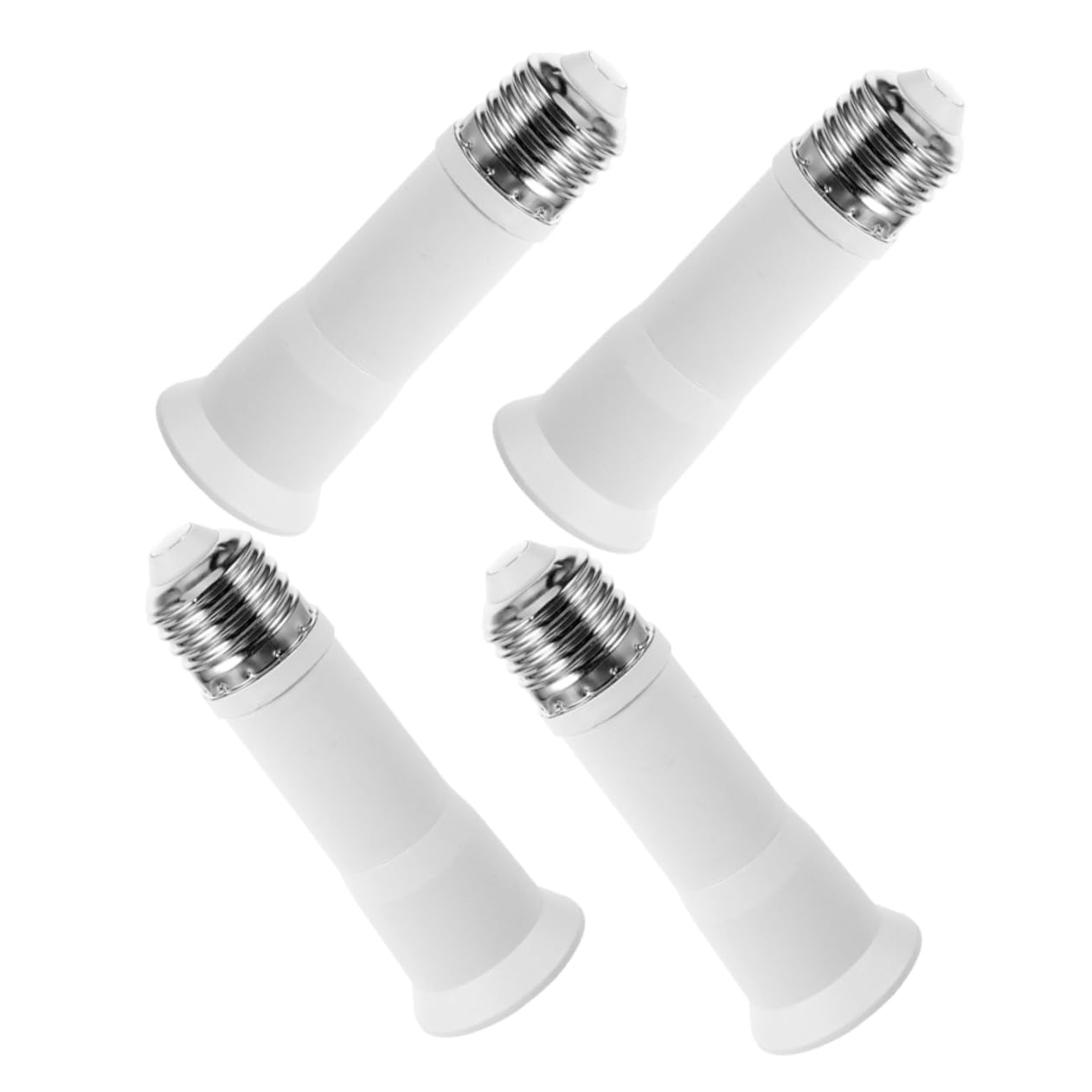 Amosfun 4 Set Di Portalampada Per Lampadina Portalampada Estensibile Adattatore Per 4 Pezzi*4