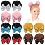 12 PCS Bows Clips