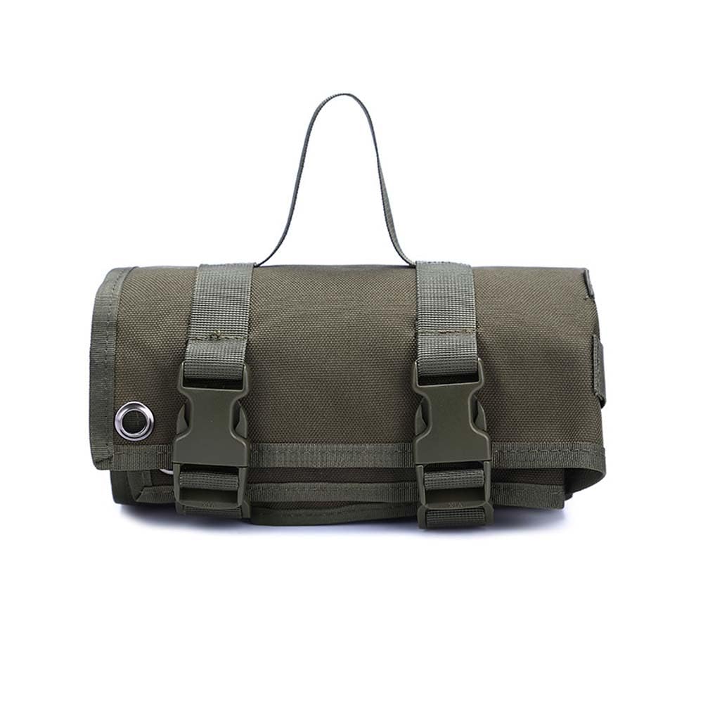 Aekvinks Tactical Shooting Mat Non-Slip Extra Large Shooting Mats Prone Padded Roll Up Hunting Camping Beach Mats Blanket Green