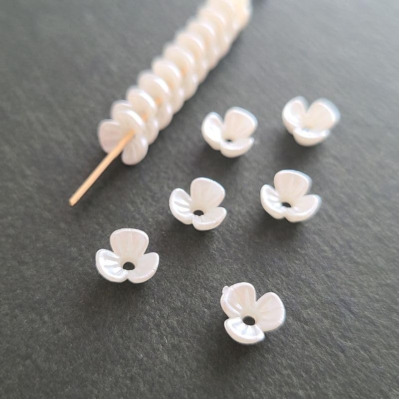 Amazon.co.jp: 超 ミニ フラワービーズ お花 小花 アクリルパーツ  