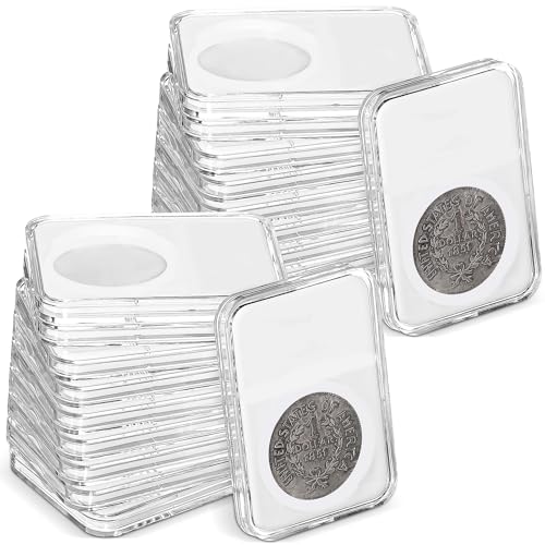 Coin Slab Display Cases for Silver Dollar Coins (20pcs)