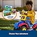 Kid Trax Blues Clues & You! Skidoo Toddler Electric Quad Ride On Toy, 6 Volt, Kids 1.5-2.5 Years Old, Max Rider Weight 44 lbs, Blue,Blue/Red