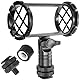 Nicama NC4 Shock Mount Erschütterungsschutz Erschütterungsabsorber für Rode NTG-1, NTG-2 NTG-3 und Audio-Technik AT897, ATR6550, Sennheiser MKH-416, ME66/K6, MKE-600, Azden SGM-1X, Sony ECM-CG50