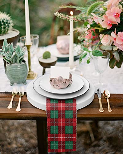 Servilletas de tela reutilizables para cena tema Navidad miniatura 4