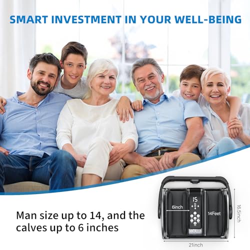 Image of CARESKYpro HSA Eligible FSA Shiatsu Foot Massager with Heat for Neuropathy and Pain Relief, 3 Heat Therapy, 5 Intensity Deep Kneading, Rolling for Calf-Feet-Arm Relaxation, Plantar Fasciitis