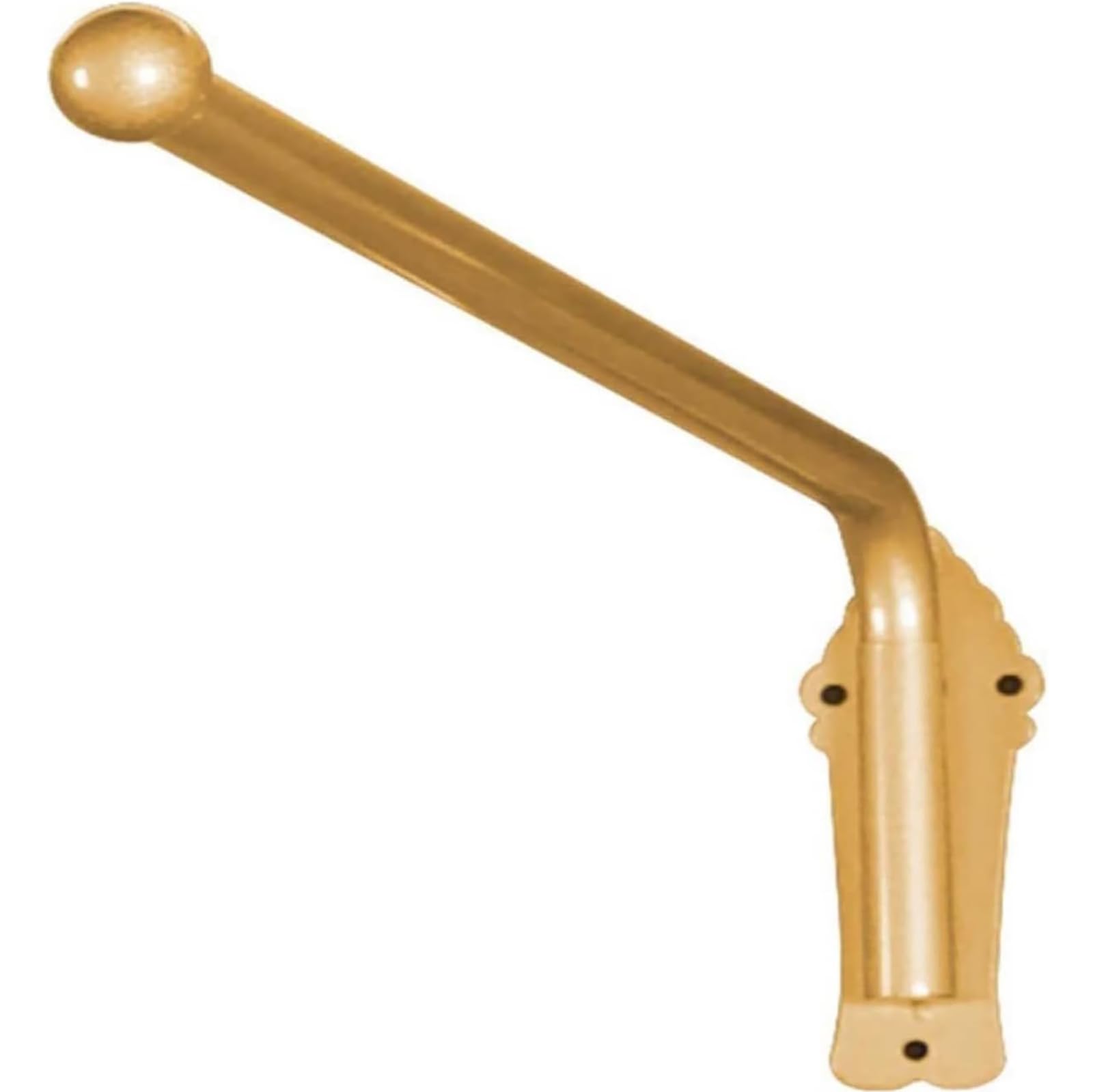 LYSDIANPU 70cm Heavy Duty Swing Arm Curtain Rods, 180 Degree Wide Angle Rotation, Portiere Rod For Side Panels Window Curtain Display Stand Drapery Arm Fdoor Curtain Rail Swing Arm Gold