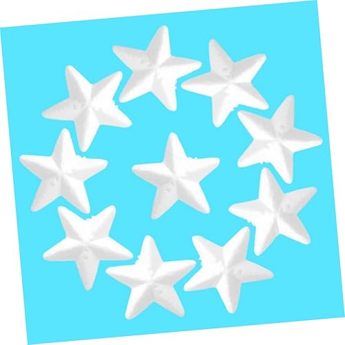 Miniatura 3 de NOLITOY 10 piezas de decoración de estrellas para niños, juguetes a granel para bolas de espuma de 3 pulgadas, estrella de estrella, estrella,