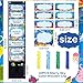 Eersida 57 Pcs Student Behavior Clip Chart for Classroom Behavior Management Track Reward Pocket Chart Hanging Bulletin Board Teacher Supplies for School Office Preschool Homeschool(Ocean)