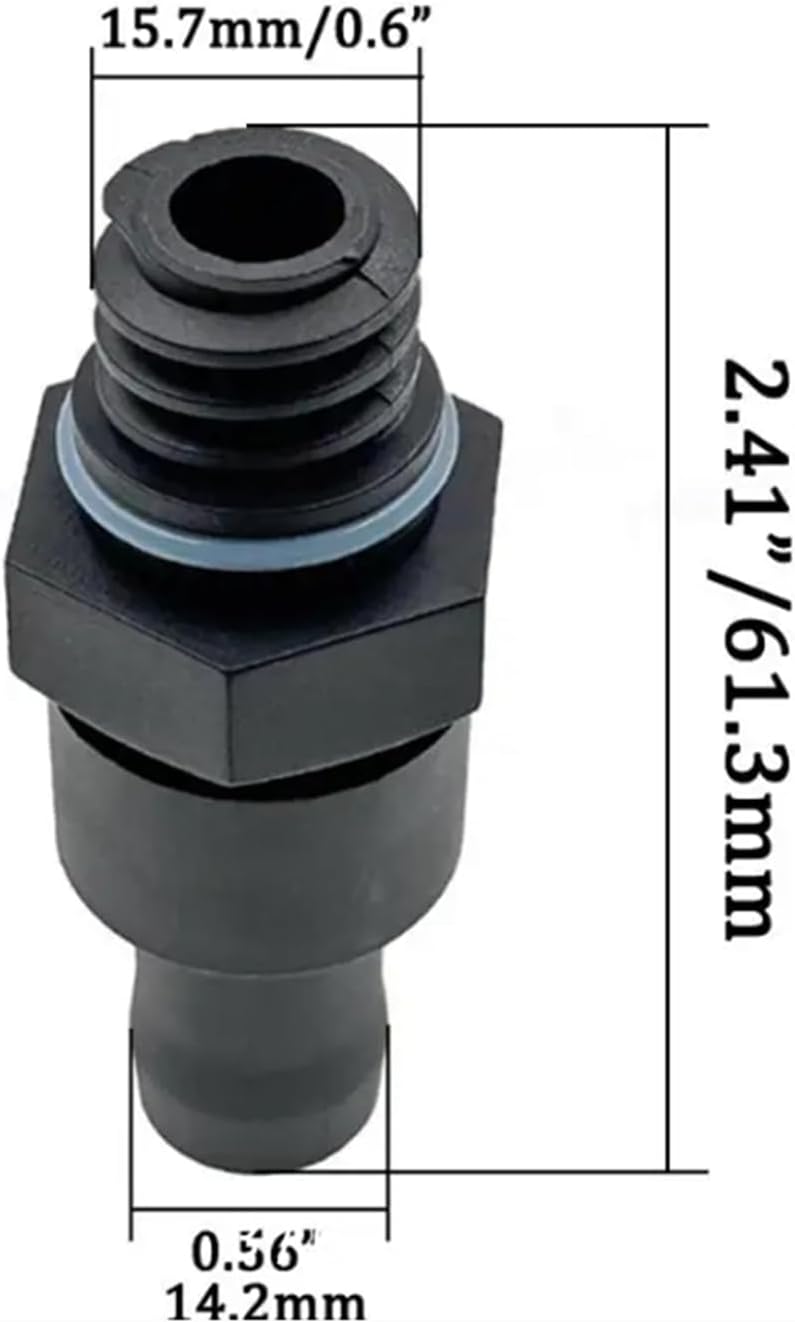 PCV Valve 05047063AA Compatible with Chrysler 200 for Sebring for Dodge for Dart for Journey for Avenger for Caliber for Jeep for Cherokee for Compass for Patriot for Renegade 2010-2020