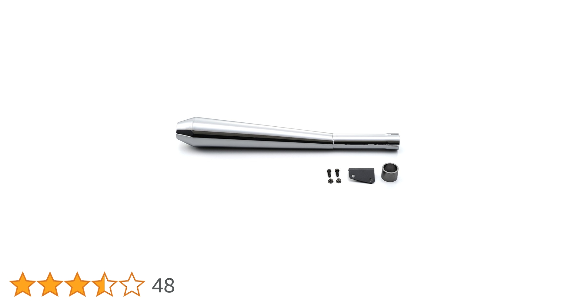 Amazon | デイトナ(Daytona) スリップオン メガホンタイプマフラー