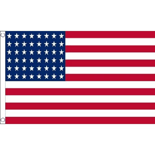 Usa 1912 - 1959 (48 Stars) Flag 5Ft X 3Ft America United