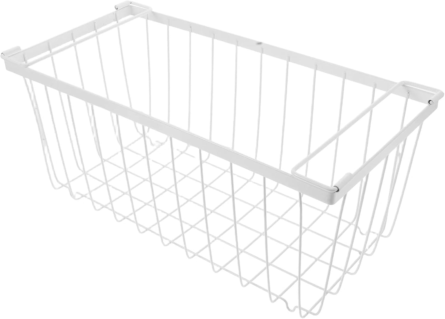 Multilayer Refrigerator Basket Hanging Mesh Divider Breathable Shelf Wire Pantry Cabinet Food Storage Bins Organizer Baskets