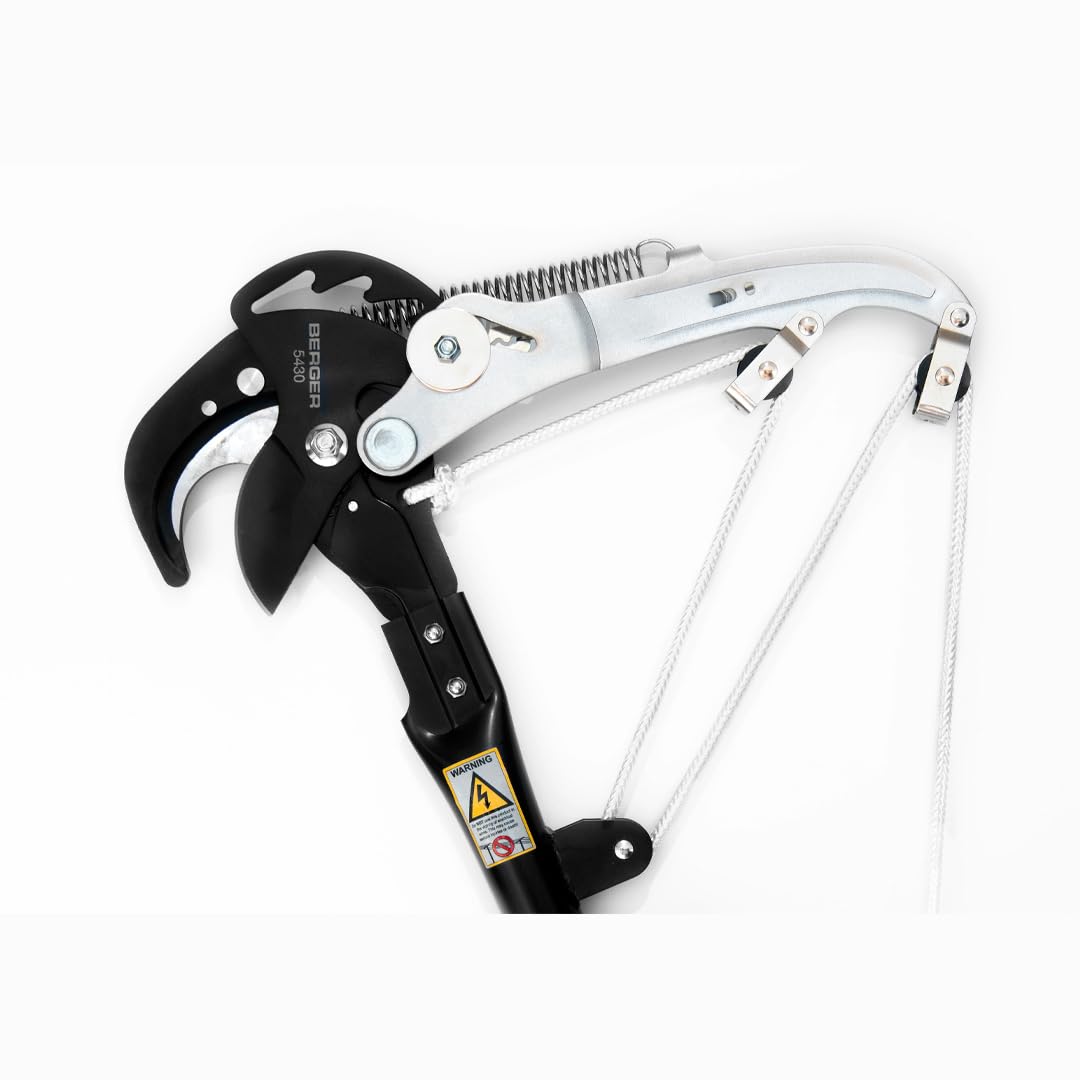 BERGER ArboRapid Pole Pruner, Anti-Stick Coated Blade, Maximum Cutting Diameter of 1.57