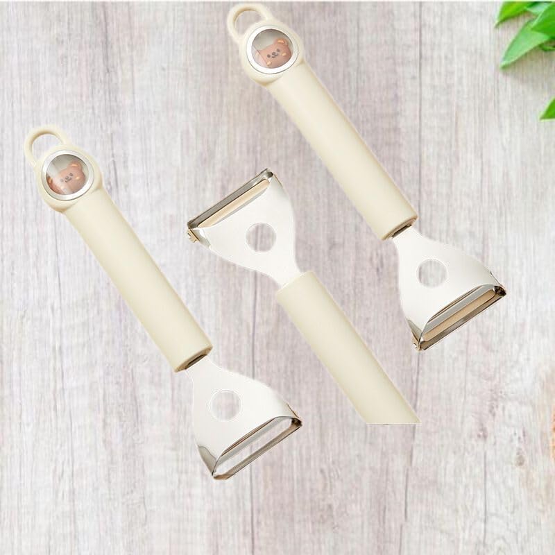 不锈钢削皮刀 Potato Peeler,Swivel Vegetable Peeler 家用土豆去皮神器水果瓜刨厨房专用水果多功能刮皮刀 Household Cleaning，Kitchen Storage Essentials