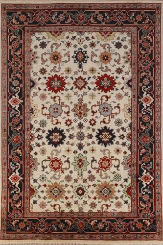 Rug Source Traditional Collection 6x9 Ziegler Area Rug, Hand Knotted