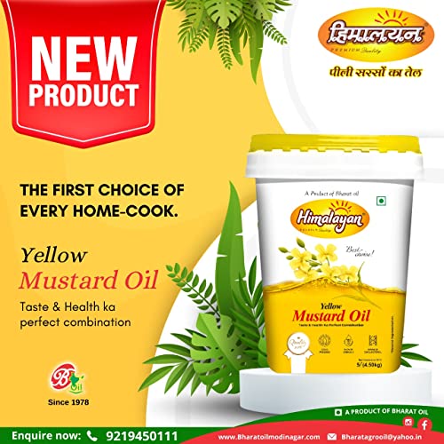 Image of Himalayan Yellow Mustard Oil 5 Liter Bucket