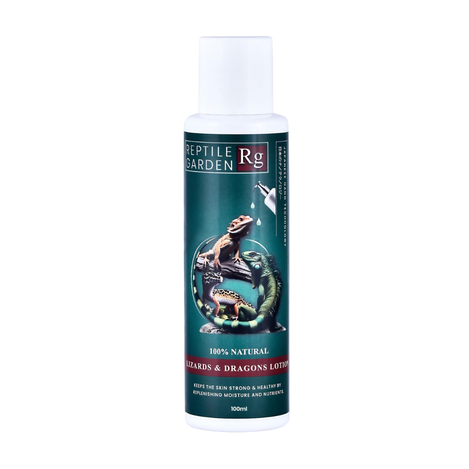 Reptile Garden Lizard & Dragon Lotion | Keep Your Lizard or Dragon’s Skin Soft, Hydrated, and Healthy (100 ml)-picture-19