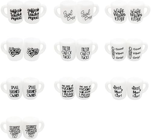 Decoendiy 20 cuentas de silicona sueltas, cuentas espaciadoras de silicona sueltas, cuentas coloridas en forma de caricaturas, cuentas de agujero