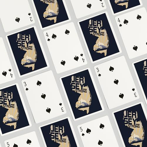 Baraja New Jersey Jersey Strong 52 cartas poker miniatura 4