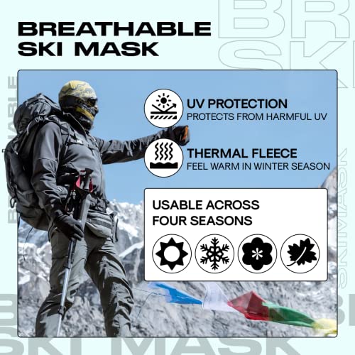 Anime Ski Mask With Design - Sakonj Blue Balaclava Summer Skii And Winter Masks For Men Women, Face Cover Windproof Motorcycle Uv Protection #TOP3