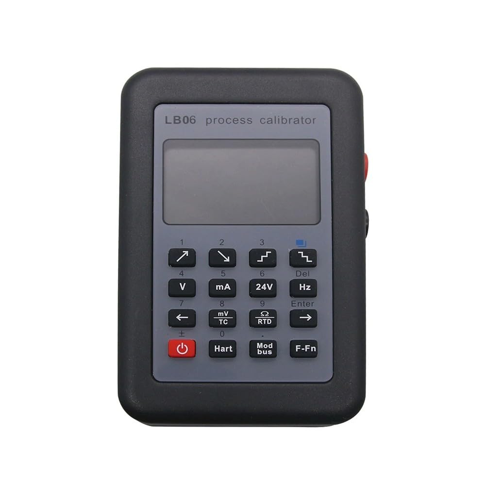 LB06 - Calibrador de proceso 4-20 mA/0-10 V, generador de señal para Modbus/HART, 0,025% de precisión, termopar PT100 simulador