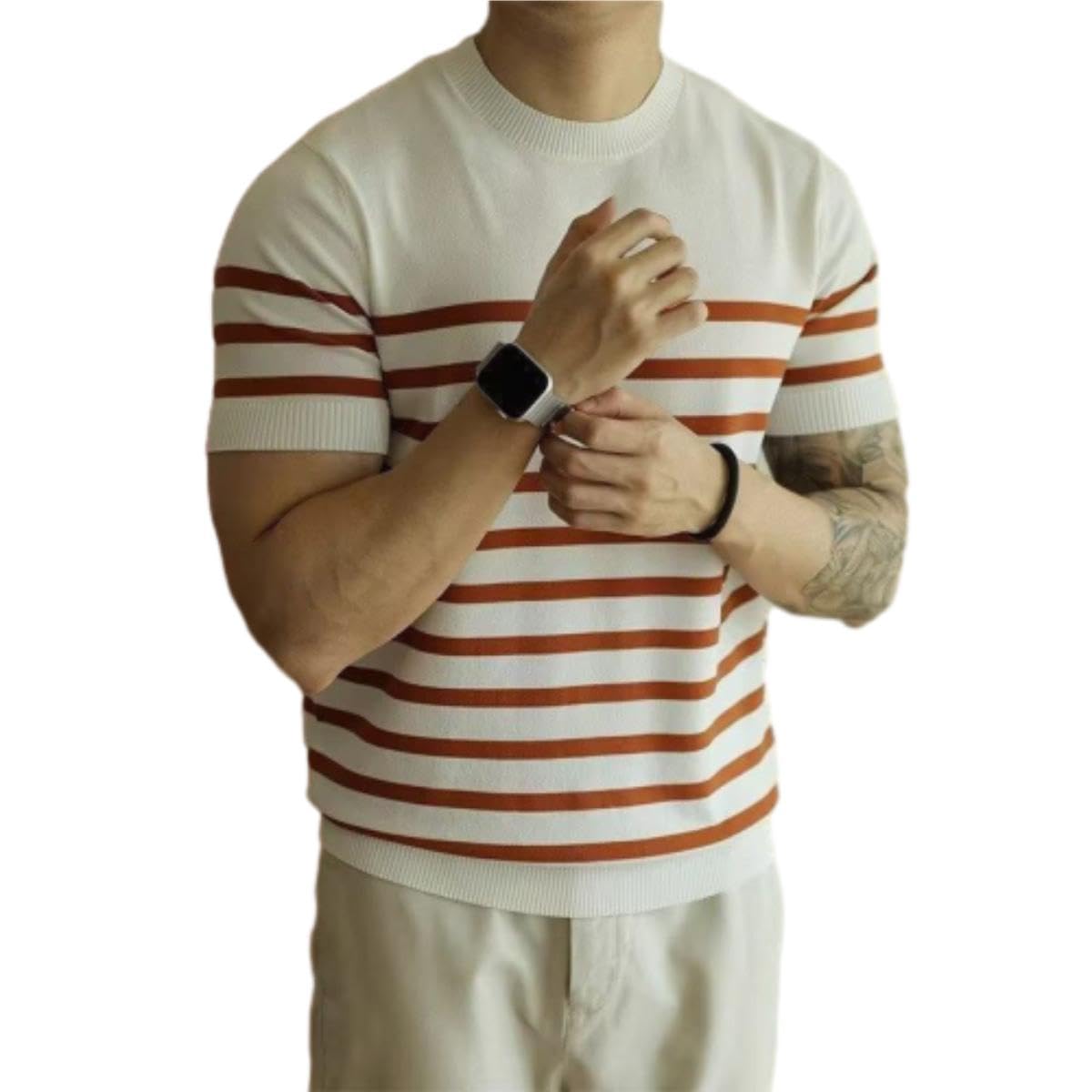 YANBLOSMen Fitness Shirt Men Muscle Shirt Men Summer Solid Color Sport Shirt Men All-Match Running Shirt Men Beach Shirt