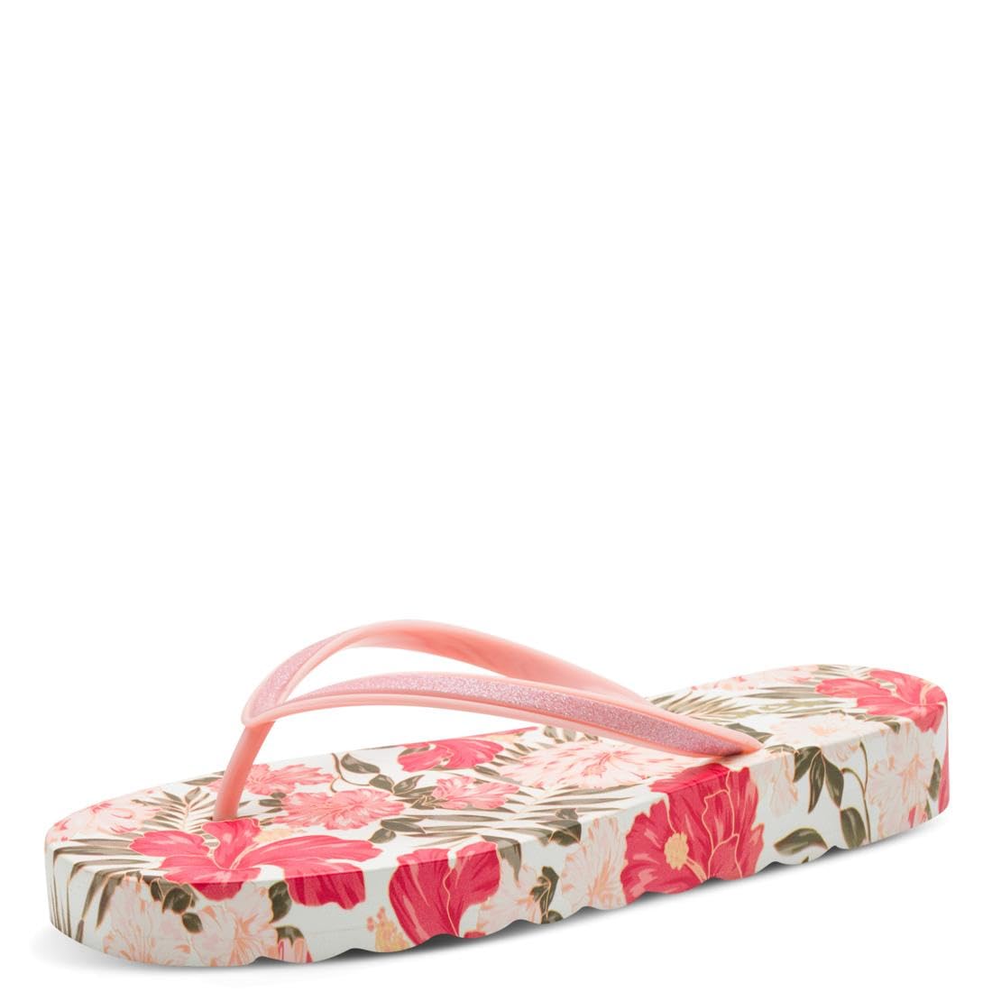 Tamaris Women's toe-post mule flat pink 5.5 UK