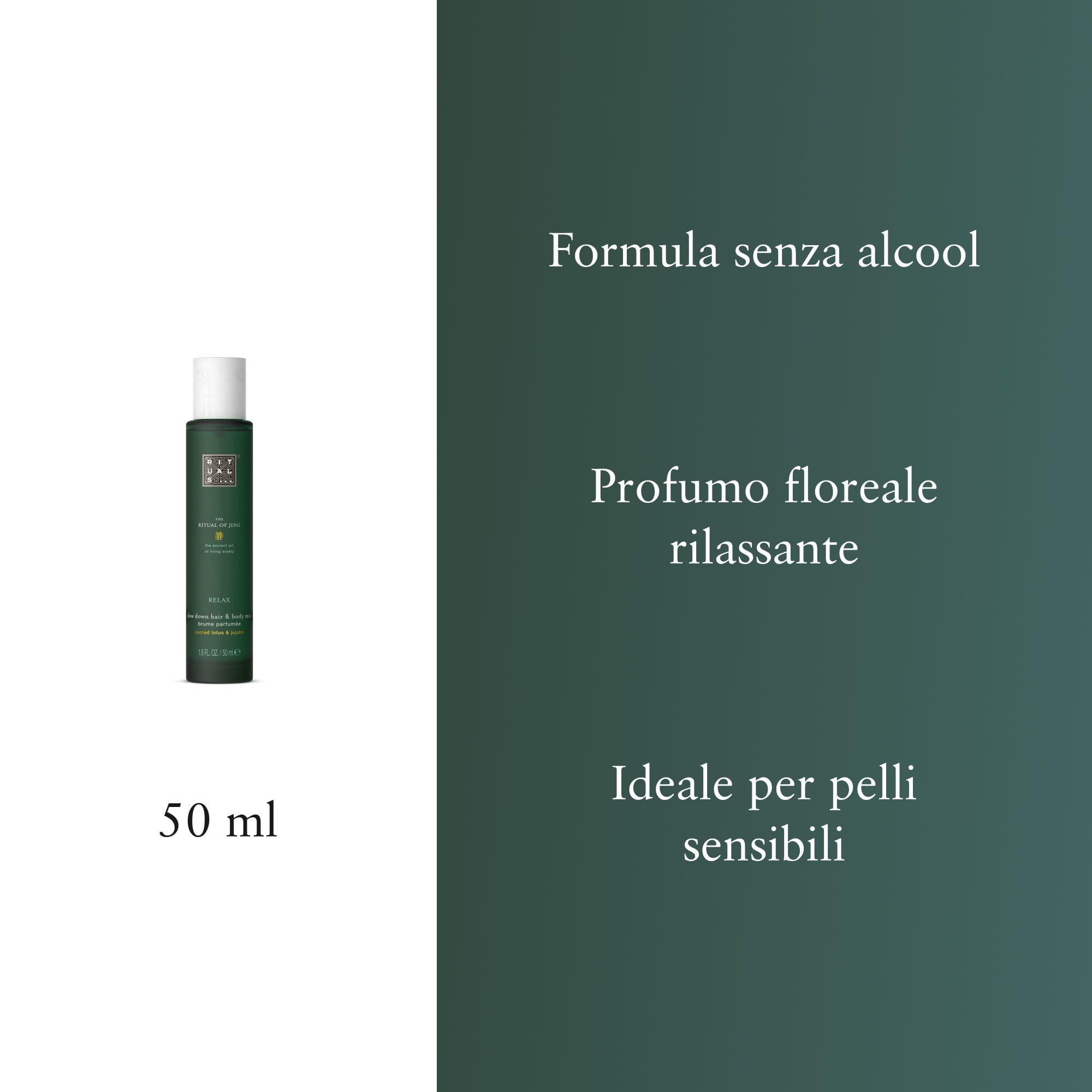 RITUALS The Ritual of Jing Bruma para el cuerpo y el cabello Flor de Loto y Jujube 50 ml