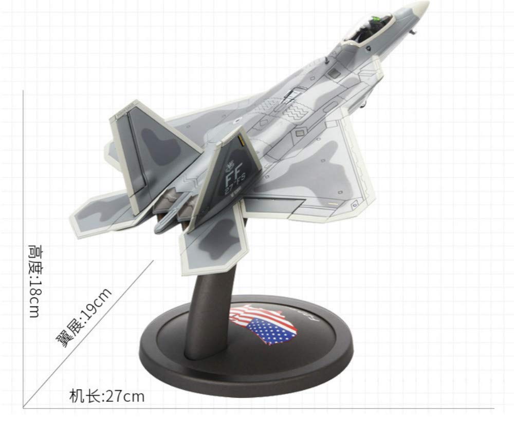 Amazon | 1/72スケールアメリカアメリカ海軍陸軍F22ラプター戦闘機