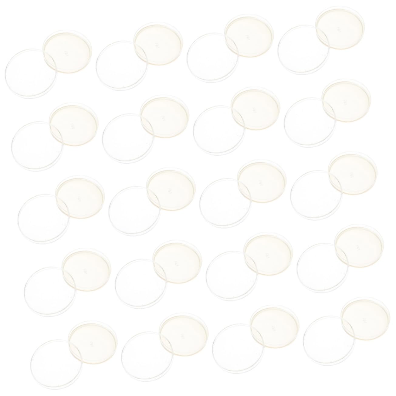 Anneome 20 Placas de Agar Prevertidas de 7cm para Cultivo y Experimentos Científicos, Listas para Usar, Fáciles de Transportar