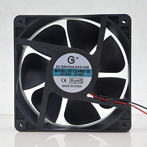 GT 12cm 24V 0.40A 12038 GT1224MB-38 37kw 110kw Inverter Fan