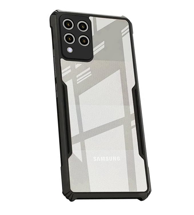 COBERTA Back Cover for SAMSUNG GALAXY M42 5G Back Cover Case - Black Transparent (B0CP2ND4R6) Amazon Price History, Amazon Price Tracker