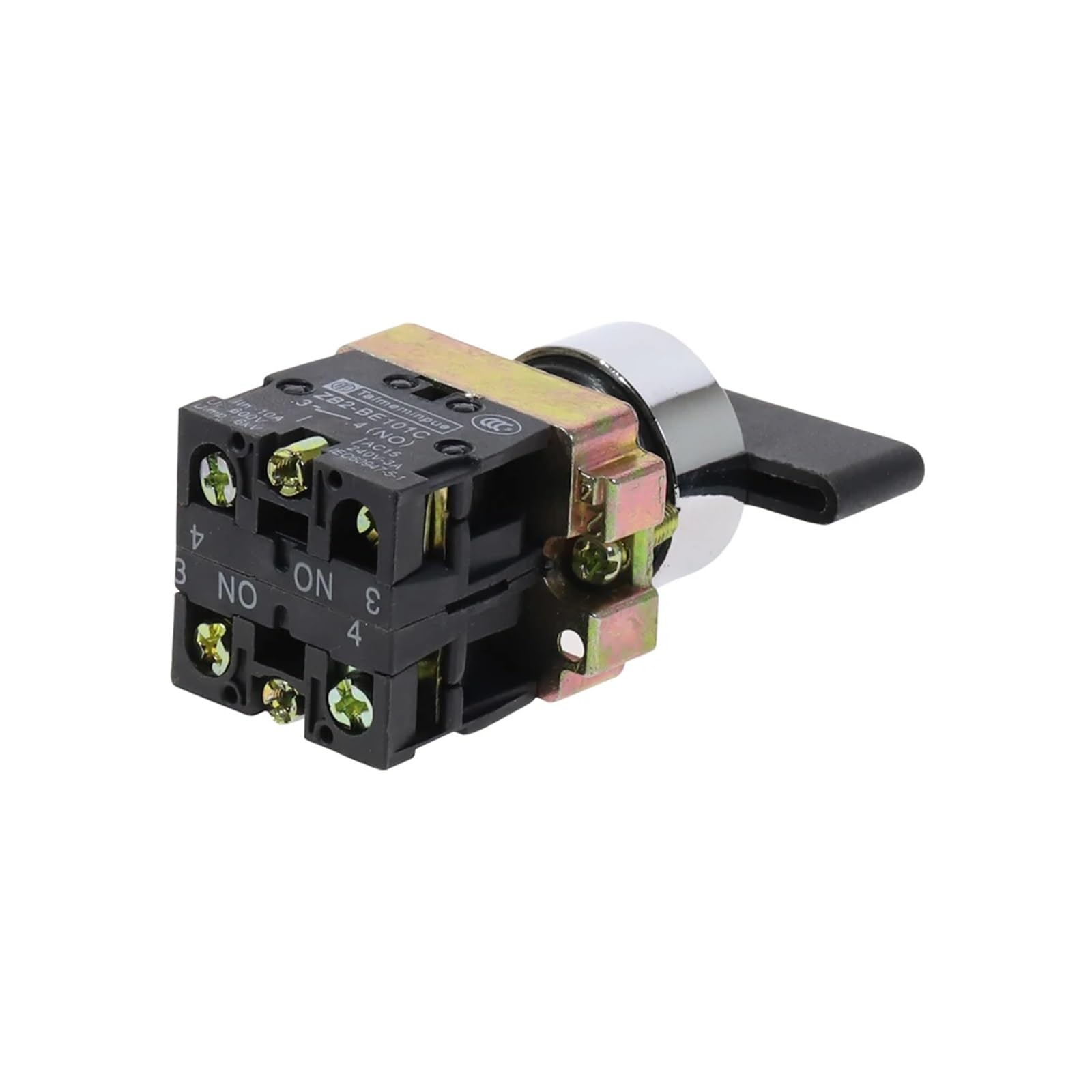 Interruptor selector de 3 posiciones, 2 NO, con selección mantenida XB2-BJ33