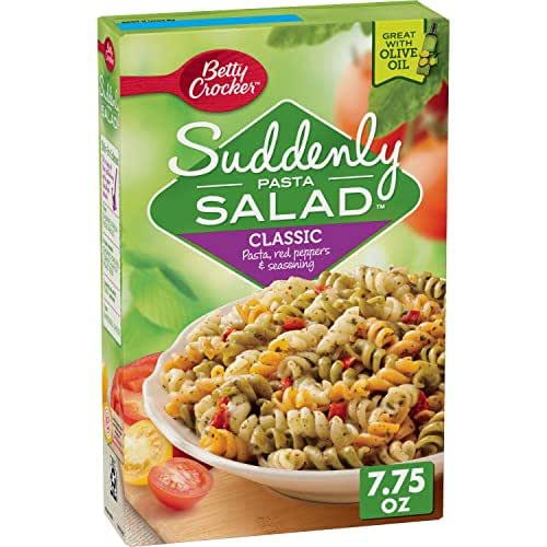 Betty Crocker Suddenly Pasta Salad, Classic, 7.75 oz. (Pack of