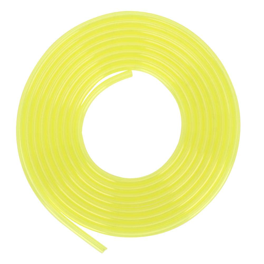 Cafopgrill Yellow 3 Meters Fuel Lines, Hose Tubing Carburetor Fuel Pipe Petrol Tube Lawn Mower Trimmer Accessories For Lawnmower Strimmers And Chainsaws, (3 * 5Mm)