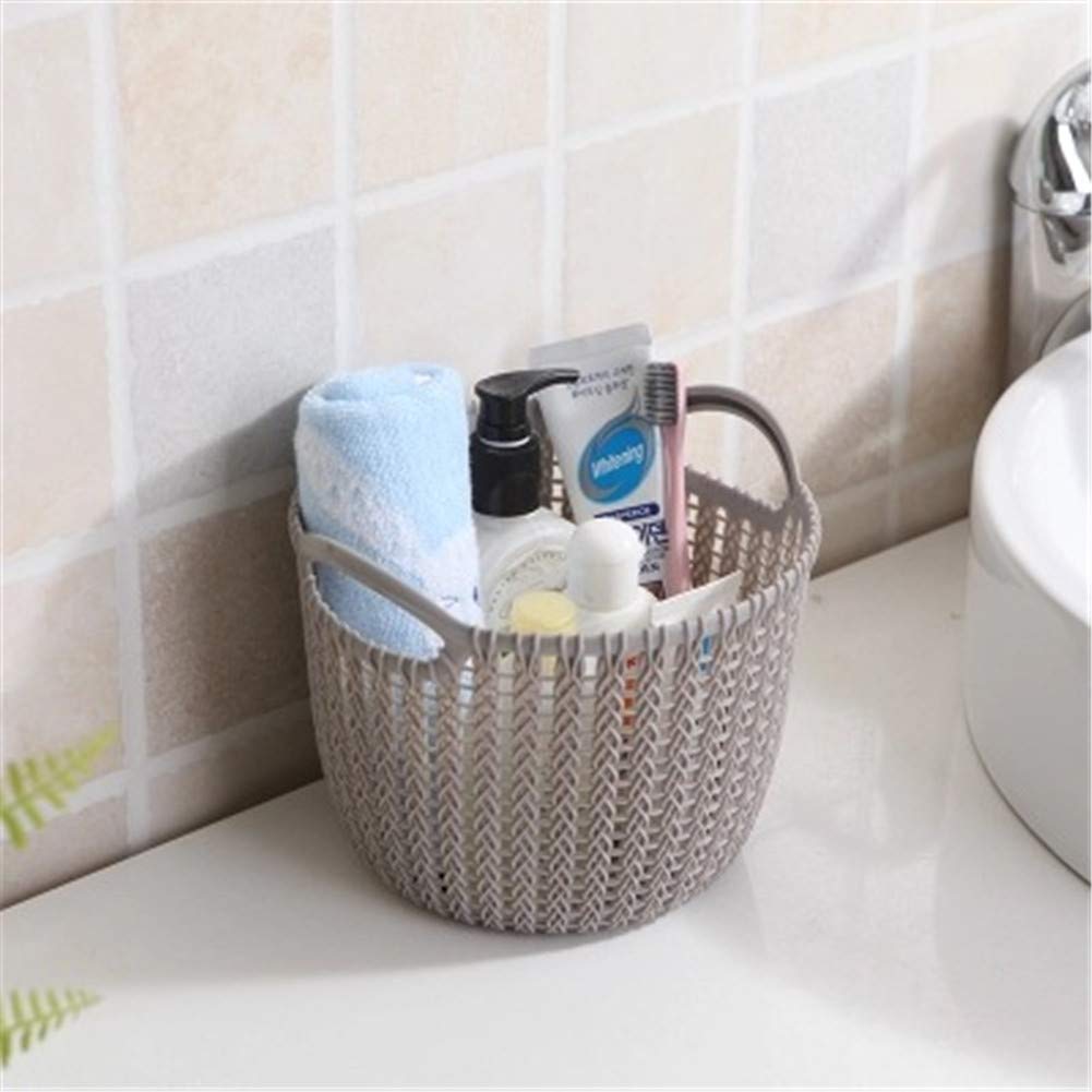 Handgeweven opbergmanden, 3 stuks (met deksel), duurzaam papieren touw en antislip voering, boho-design voor slaapkamer, badkamer, opslag van speelgoed (beige Handgeweven opbergmanden, 3 stuks (met deksel), duurzaam papieren touw en antislip voering, boho-design voor slaapkamer, badkamer, opslag van speelgoed (beige