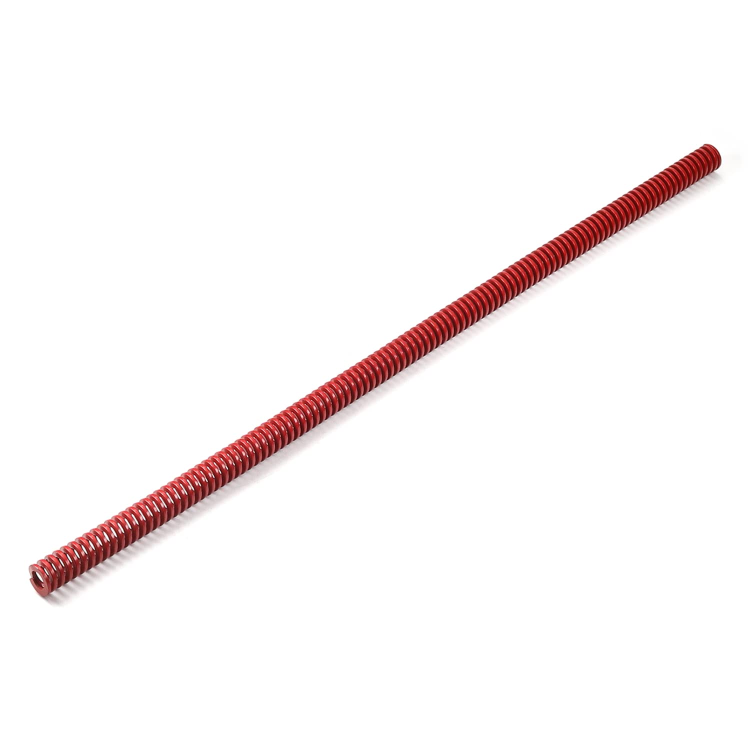 El Molde de compresión Muere la Primavera, 300x10mm Medium Load Compression Mould Die Spring, 3D Printer Die Spring, for Mechanical Equipment 3D Printer Accessories, Red 1Pcs