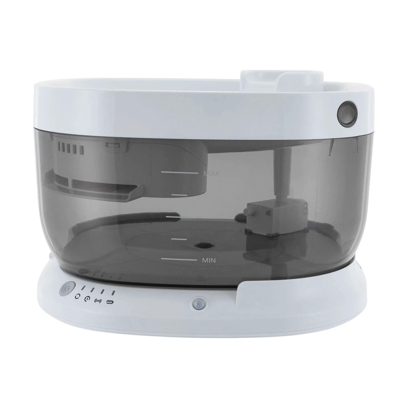 Fuente para gatos de 7 l, silenciosa, para gatos, 25 días, duración de la batería, dispensador de agua para perros, fuente de agua para cocina, dormitorio, balcón
