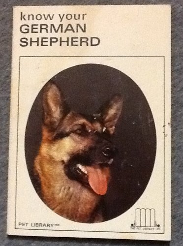 Know Your German Shepherd 0878265139 Book Cover