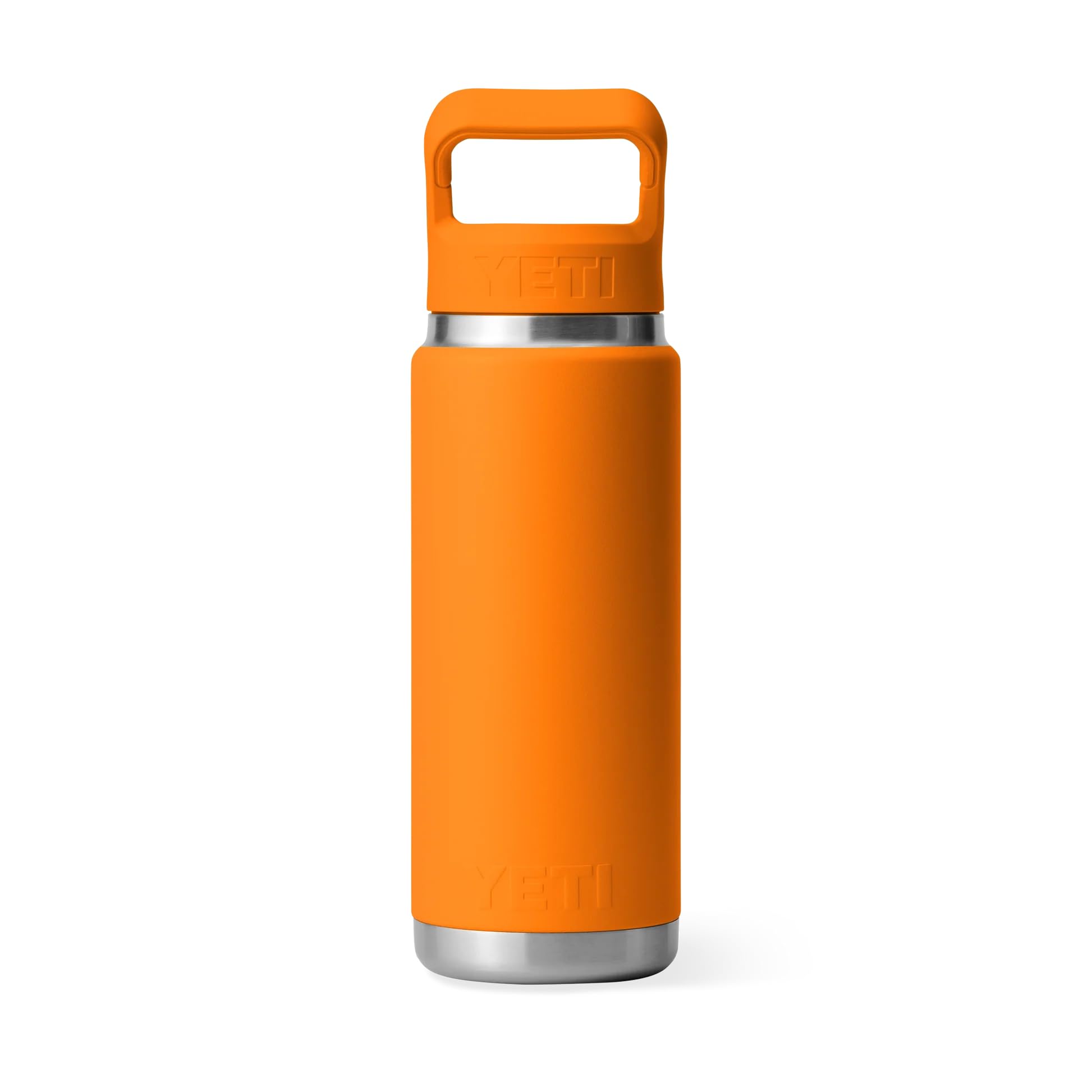 YETI Rambler C Bouteille à paille en acier inoxydable avec bouchon de paille – Crabe royal – 769 ml