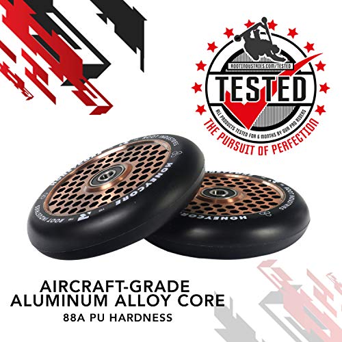 Scooter Wheels 120mm Honeycore 120mm Scooter Wheels