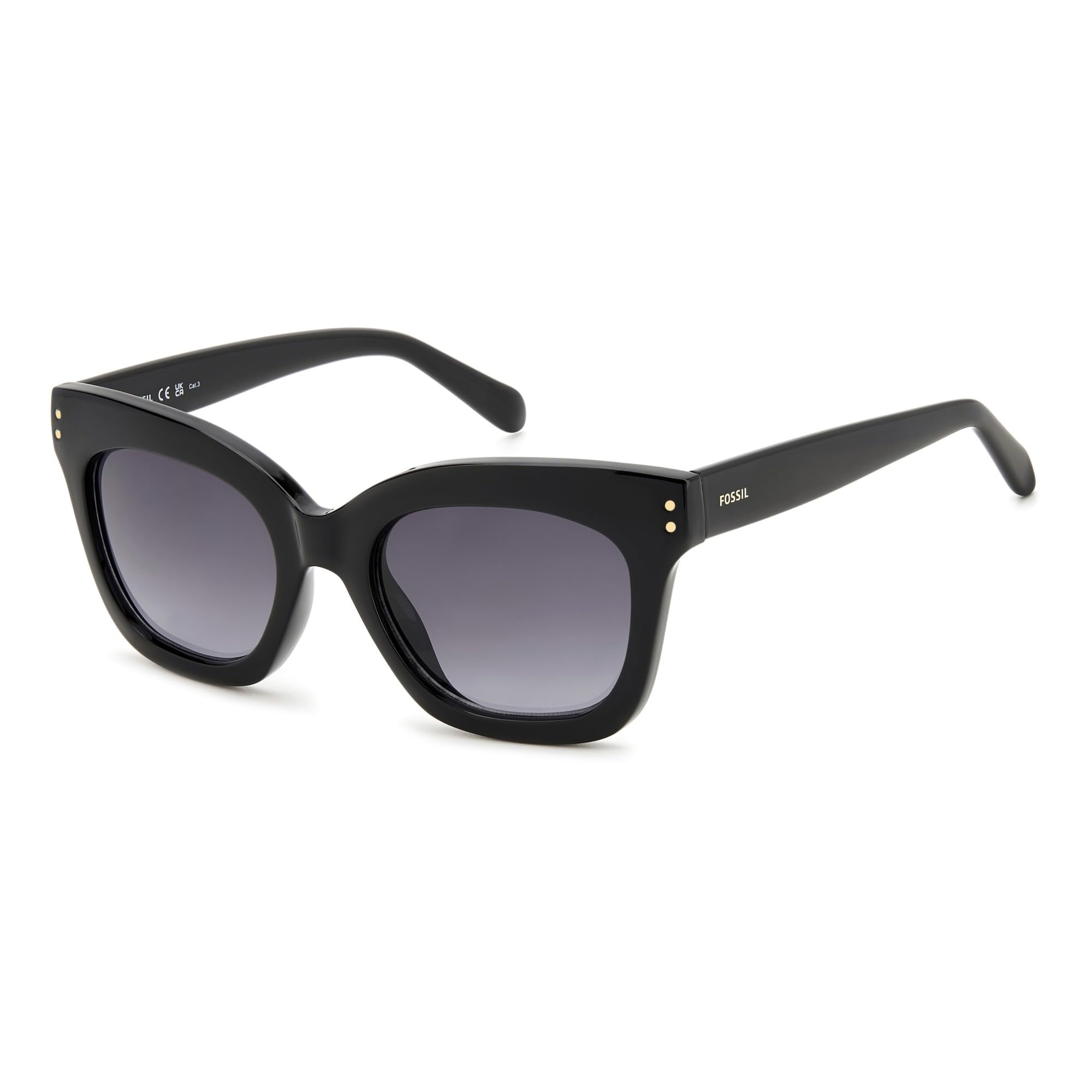 

                                                    Fossil Womens FOS 3153/G/S Cat Eye Sunglasses, Bla