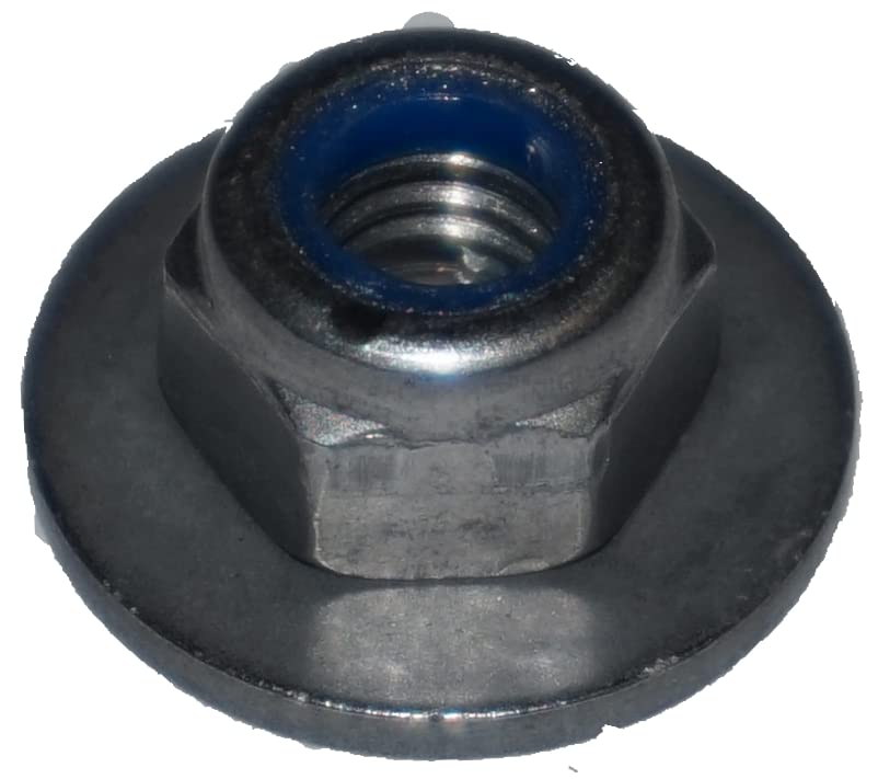 BMW 64509123157 Hex Self-Locking Nyloc Nut & Washer M6 x 1.00 mm  