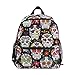 Produktbild Emoya Kinder-Rucksack mit Totenkopf-Motiv, bunt