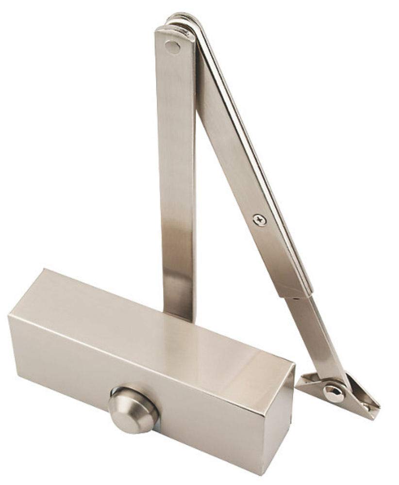 Eclipse 73 Series Overhead Door Closer Size 3 Satin Nickel Cover
