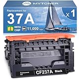 MYTONER Compatible Toner Cartridge Replacement for HP 37A CF237A for Laserjet Enterprise M607 M607n M607dn M608 M608n M608dn M608x M609 M609dn, MFP M631 M632 M633 (Black,1-Pack)